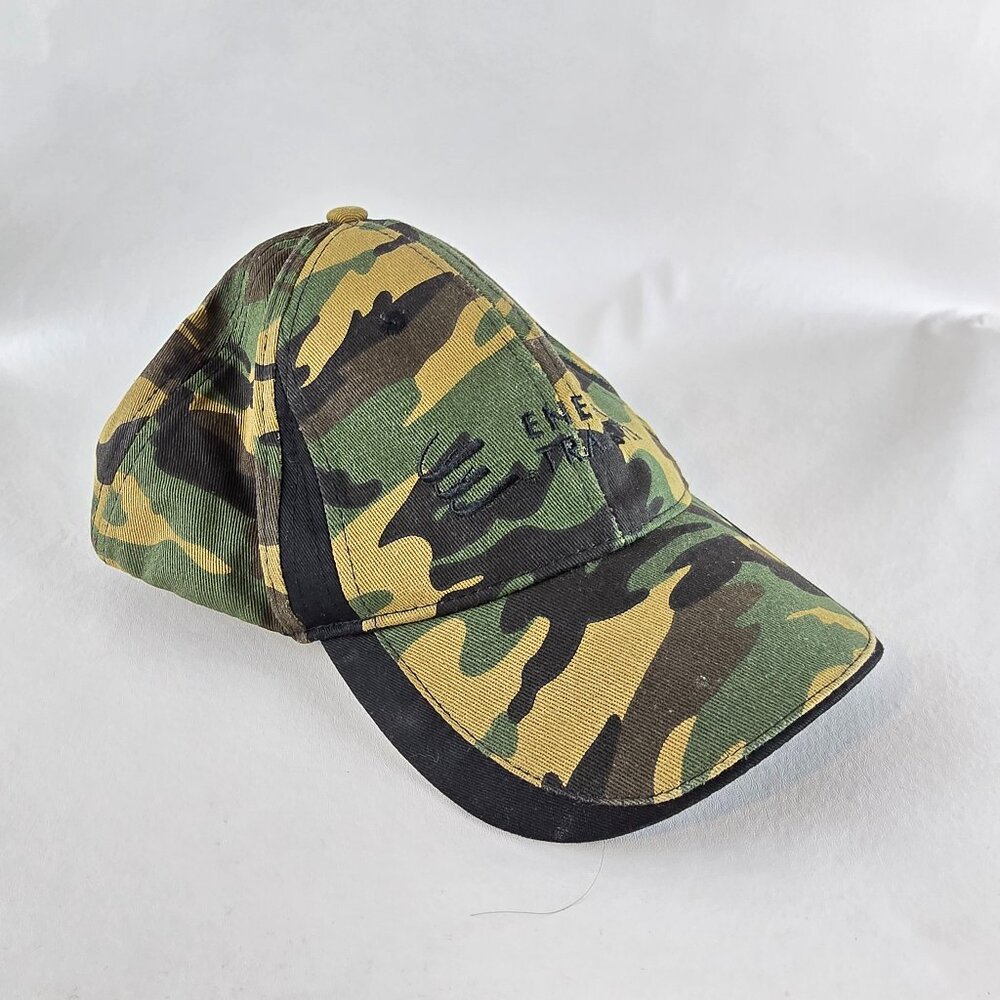 Energy Transfer Hat Mens Adjustable Camo Baseball Hat Head to Toe Hook Loop 811